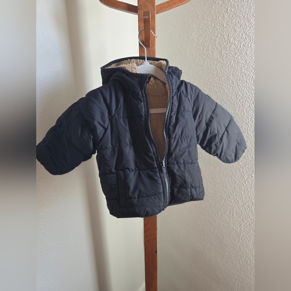 Old Navy Black Puffer Jacket for Kids